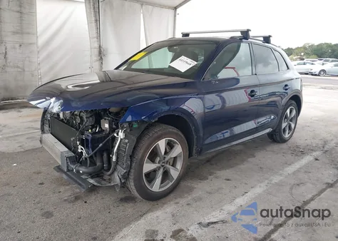 2020 Audi Q5 Premium 45 Tfsi Quattro S Tronic из США, поврежденный, VIN WA1ANAFY8L2095788